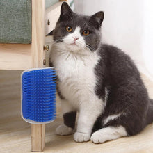 Load image into Gallery viewer, Pet Products For Cats Brush Corner Cat Massage Self Groomer Comb Brush With Catnip Cat rubs the face with a tickling comb