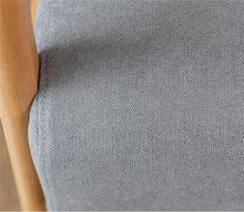 Load image into Gallery viewer, Modern Hardwood Rocking Chair Armchair Living Room Furniture Home Nap Leisure Lounge Executive Rocking Chair Wooden Single Sofa