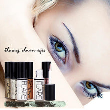 Load image into Gallery viewer, Professional New Shiny Eye Liners Cosmetics for Women Pigment Silver Rose Gold Color Liquid Glitter Eyeliner Cheap Makeup Beauty