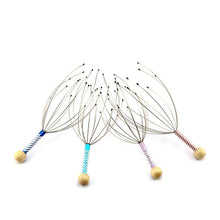 Load image into Gallery viewer, 1PC Octopus Head Scalp Relaxation Massage Pain Relief Body Massager Stress Release Relaxing Claw Metal Massager Device Unisex