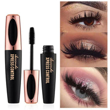 Load image into Gallery viewer, Thick makeup Mascara 4D mascara, dense silk, long curled, waterproof, anti sweat, 24h, non staining, silicone gel head mascara