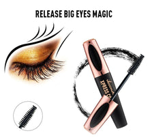 Load image into Gallery viewer, Thick makeup Mascara 4D mascara, dense silk, long curled, waterproof, anti sweat, 24h, non staining, silicone gel head mascara