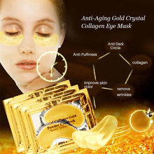 Load image into Gallery viewer, InniCare 20Pcs Crystal Collagen Gold Eye Mask Anti-Aging Dark Circles Acne Beauty Patches For Eye Skin Care Korean Cosmetics
