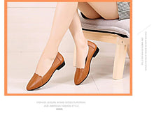 Load image into Gallery viewer, MUYANG MIE MIE Women Shoes Woman Genuine Leather Flat Shoes Female Casual Work Ballet Flats Women Flats Larger size ladies shoes