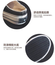 Load image into Gallery viewer, Half slipper canvas shoes women's shoes new autumn / winter 2020 no heel Plush loafer shoes with thick soles Family casual shoes