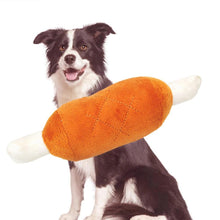 Load image into Gallery viewer, Dog Toys Puppy Pet Play Chew Toys Chicken Legs Plush Squeaky Toy For Dogs Cats Pets Pet Products Supplies
