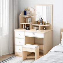 Load image into Gallery viewer, 50cm Bedroom Furniture Small Dresser Master Bedroom Postmodern Simple Makeup Table Simple Assembly Chinese Storage Cabinet
